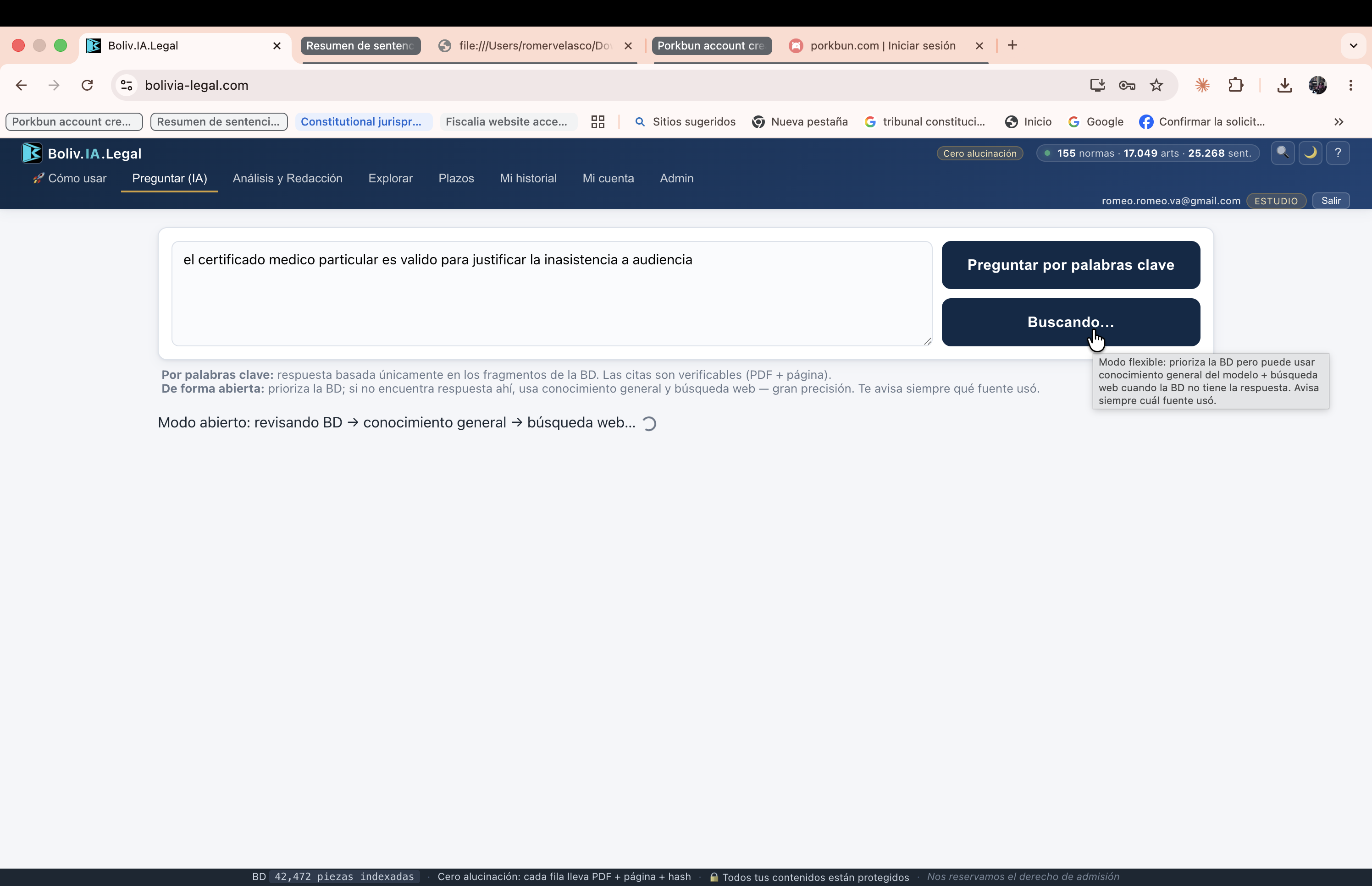 Formulario de pregunta
